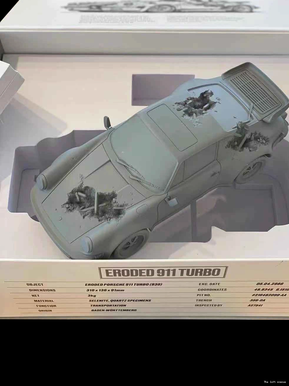 TURBO PORSCHE RELIC 911 ERODED 0709